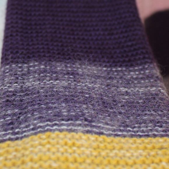 THEORY Floriane Land Multi Color Striped Long Cardigan | P Small - Picture 8 of 15